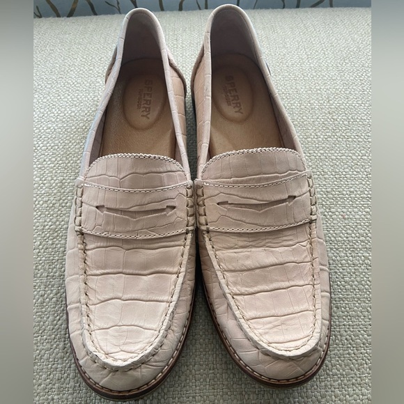 Sperry Classic Slip-On Loafers Rose Dust Size 9.5 - Picture 1 of 9